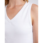 Rib V tank white