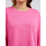 Simplified crew bright pink