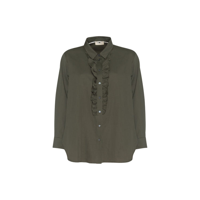 Wistful shirt palm green