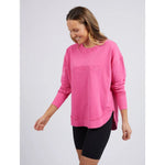 Simplified crew bright pink