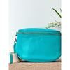 Dani leather bag blue lagon