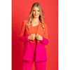 Mandy blazer red pink (Size Med)