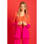 Mandy blazer red pink (Size Med)