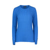 Round neck electric blue