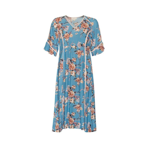 Peony Princess dress Blue Multi