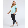 Pima Vee tee tonic blue