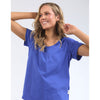 Pima vee tee royal blue