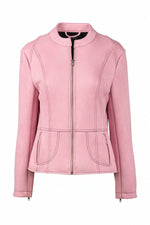 long sleeve lined zip up jacket Rose and Ink