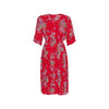 Garden party dress red multi (Size 14)