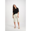 Poplin pull on cargo pant sand