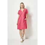 Joanna dress Magenta