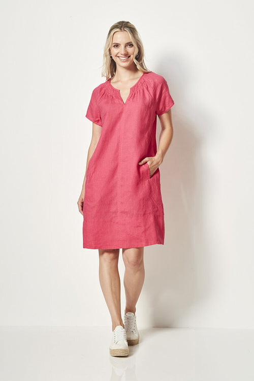 Joanna dress Magenta