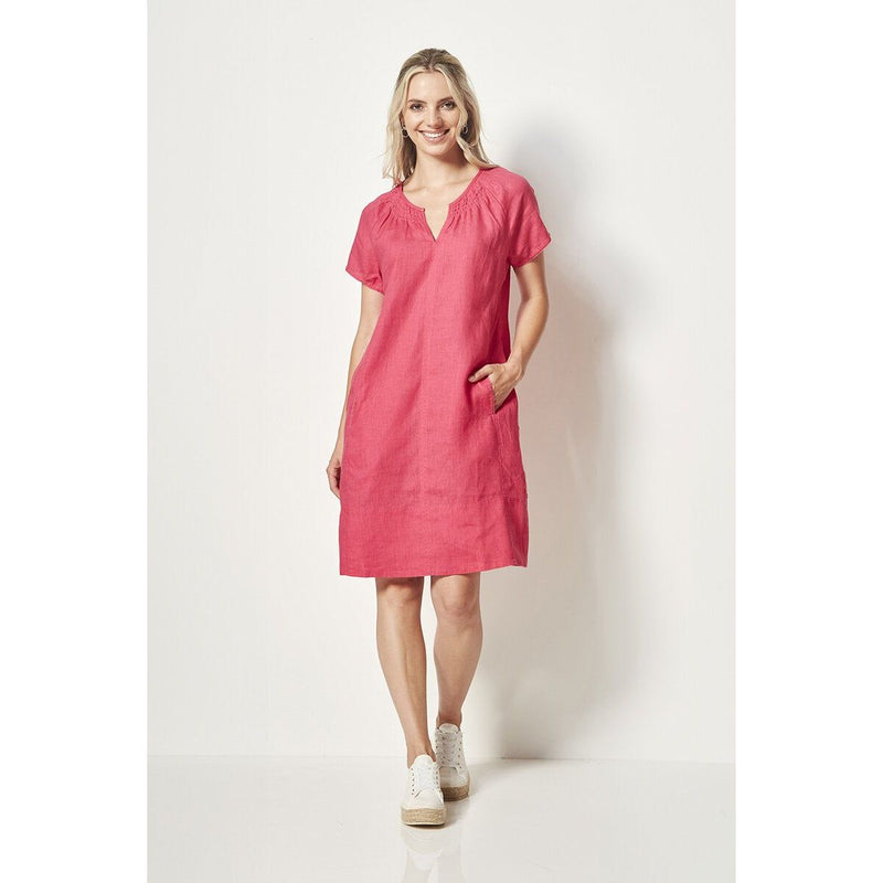 Joanna dress Magenta