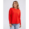 Simplified Crew bright red