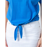 Tie top Azure blue