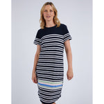 Aligner tee dress navy