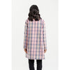 Haley Coat Pink Plaid (Size Small)