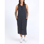 Elyssian dress stripe