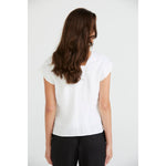 Scallop top white