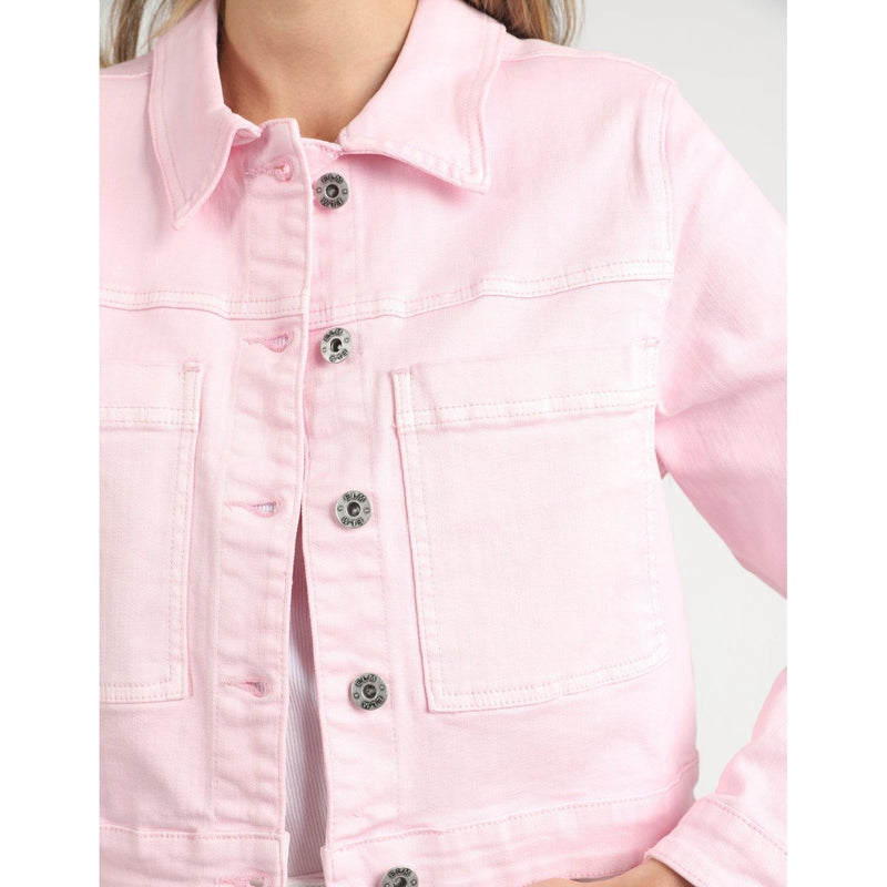 Hazel denim jacket pinkaboo