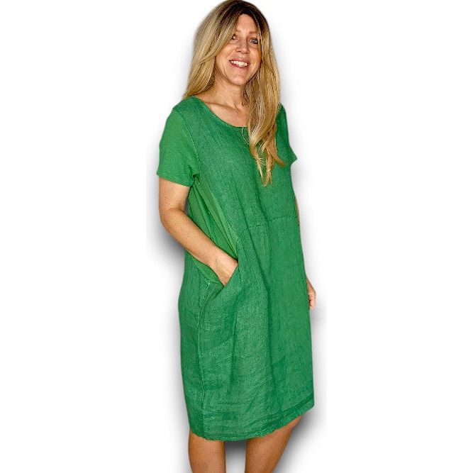 Jungle dress green small