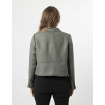 Jackie Blazer Olive (size 10)