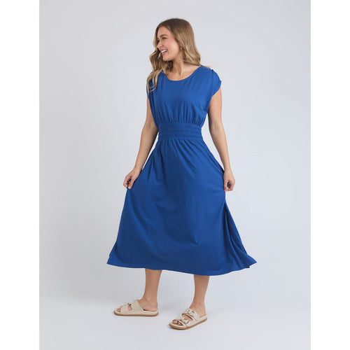 Nelle Midi Dress China blue