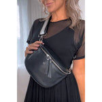 Dani Leather bag jet