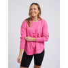 Simplified crew bright pink