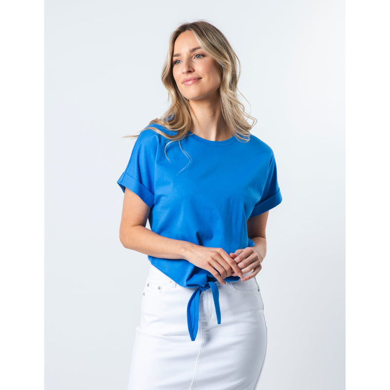 Tie top Azure blue