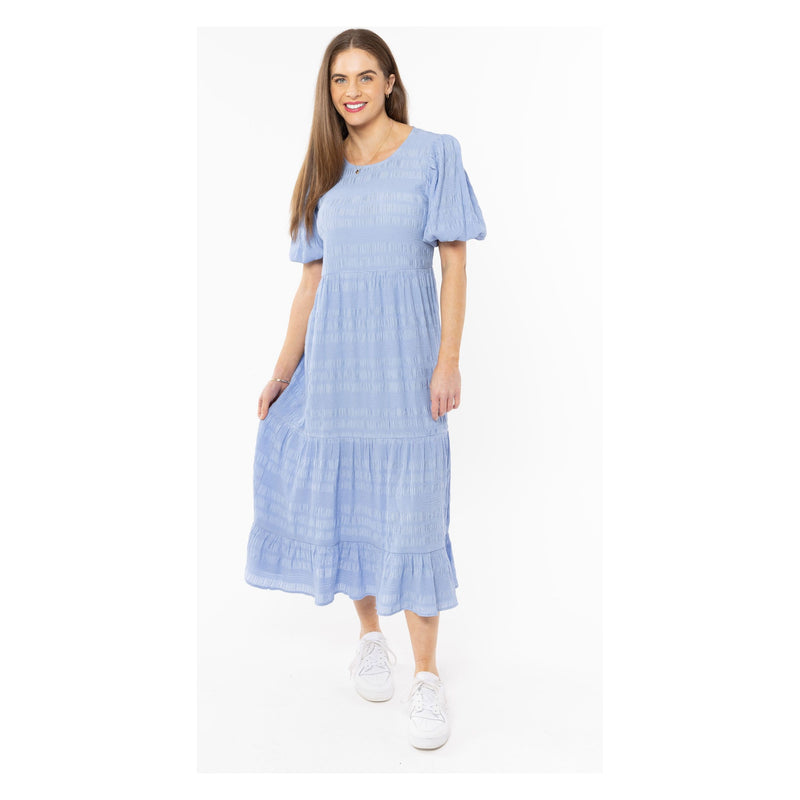 Carefree midi dress conrflower