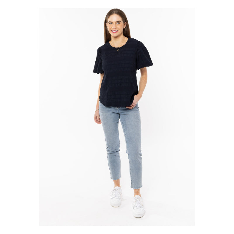 Carefree top navy